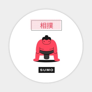 Love For Your Japanese Culture By Sporting A Sumo Design Magnet